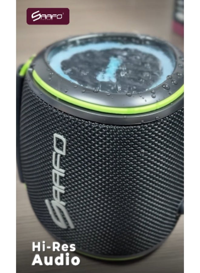 سافو مكبر الصوت المحمول Saafo SF 0343 هو مكبر صوت صغير بقوة 8 واط مصمم لأداء صوتي عالي الجودة وصغير الحجم - Image 3